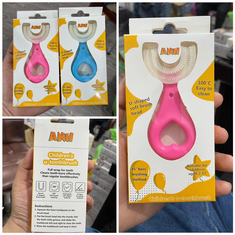 360 Degree U-shaped Baby Toothbrush Main Image